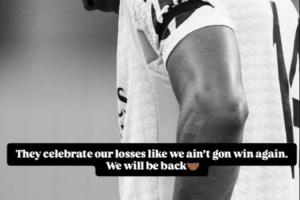 琼阿梅尼：他们庆祝得好像我们不会再次胜利一样，我们会回来的